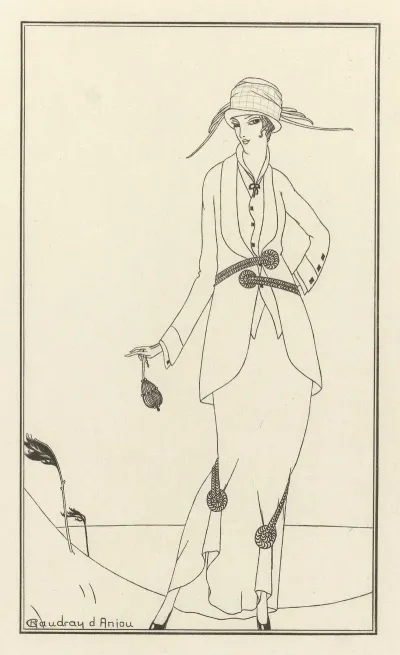 Journal Des Dames Et Des Modes Costumes Parisiens 1914 No 167