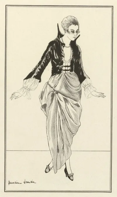 Journal Des Dames Et Des Modes Costumes Parisiens 1914 No 169