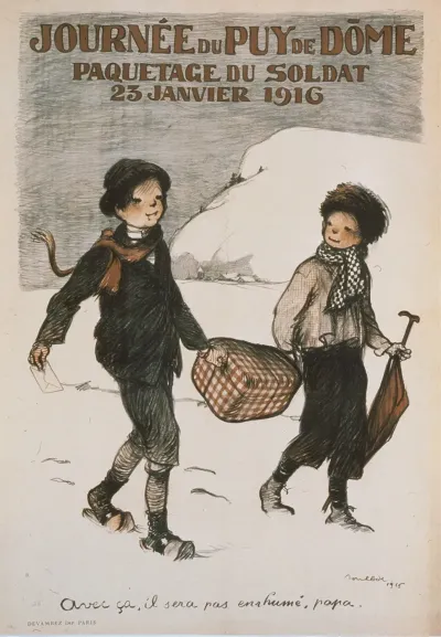 Journee Du Puy De Dome Paquetage Du Soldat 23 Janvier 1916