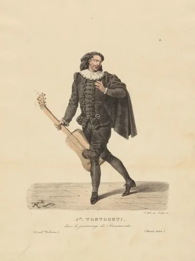 Jph Tortoreti Dans Le Personnage De Scaramouche