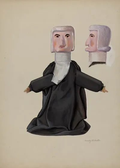 Judge Hand Puppet