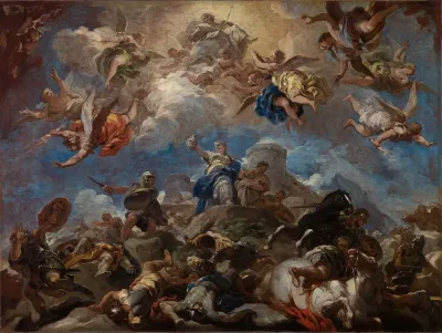 Judith Displaying The Head Of Holofernes
