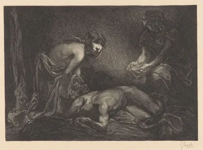 Judith En Dienstmaagd Met Het Hoofd En Lichaam Van Holofernes