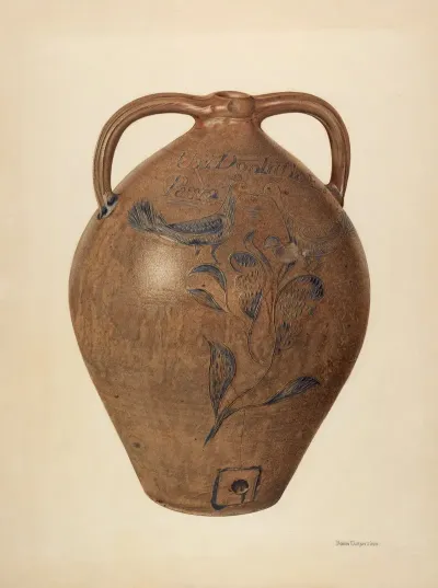 Jug For Wine Cider Or Vinegar