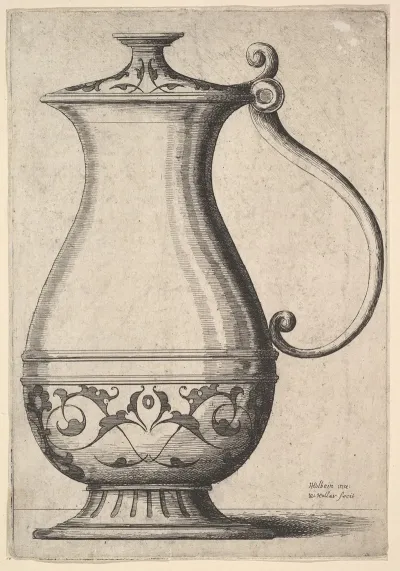 Jug With Arabesques On The Base