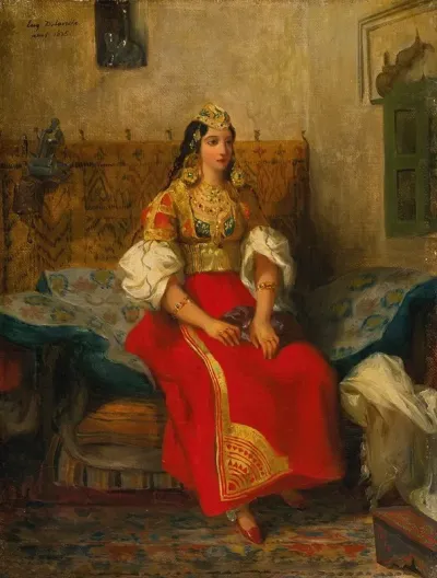 Juive De Tanger En Costume Dappart
