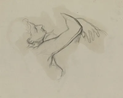 Julia Als Aktfigur Detail Der Umarmung Und Des Kusses