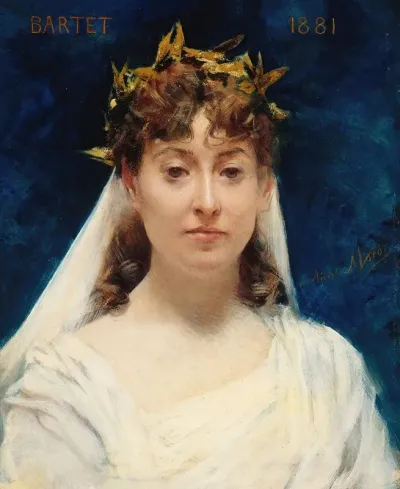 Julia Bartet 1854 1941 Societaire De La Comedie Francaise