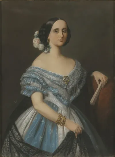 Julie Julia Mathilda Berwald Sp Akerhielm Af Margrethelund 1822 1877 Opera Singer