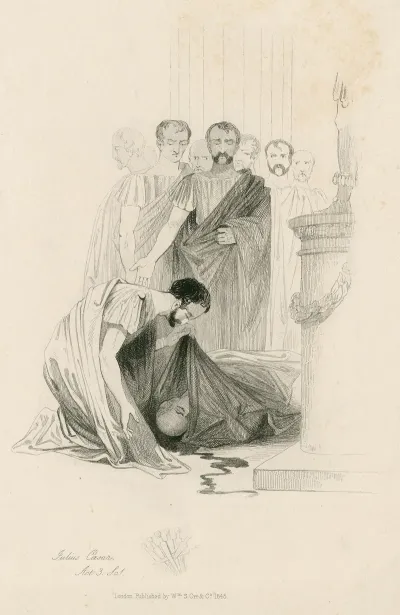 Julius Caesar Act 3 Sc 1 Antony How Like A Deer Stricken By Many Princes Dost Thou Here Lie