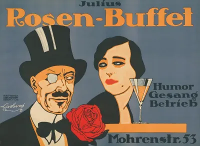 Julius Rosen Buffet Humor Gesang Betrieb Mohrenstrase 53 Berlin