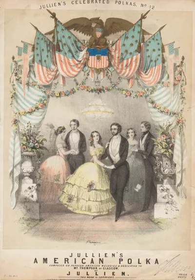 Julliens American Polka Julliens Celebrated Polkas No 12