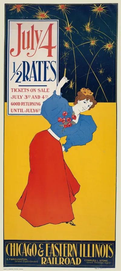 July 4 ½ Rateschicago Eastern Illinois Railroad