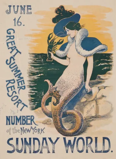 June 16 Great Summer Resort Number Of The New York Sunday World