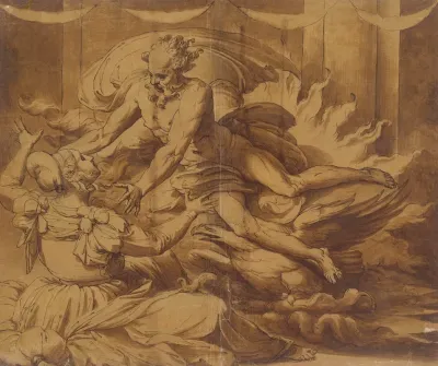 Jupiter Appearing To Semele