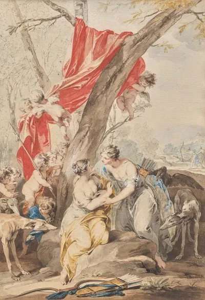 Jupiter In The Guise Of Diana And Callisto 3