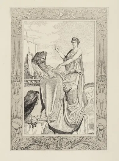 Jupiter Und Venus Amor Und Psyche Opus V Blatt 33