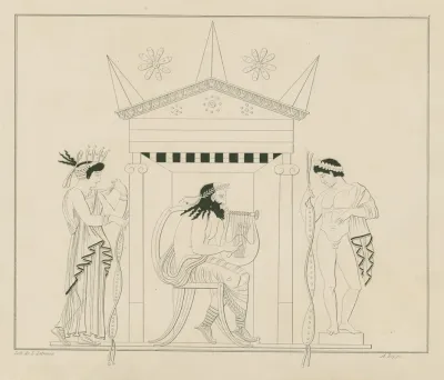 Jupiter With The Lyre Juno At Left