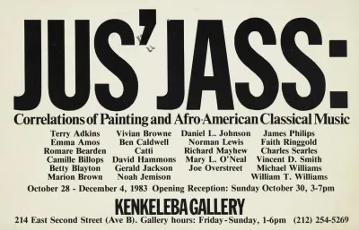 Jusjass Correlations Of Painting And Afro American Classical Music