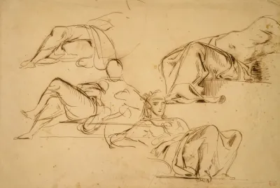 Justice War Agriculture And Industry Studies For The Palais Bourbon Paris