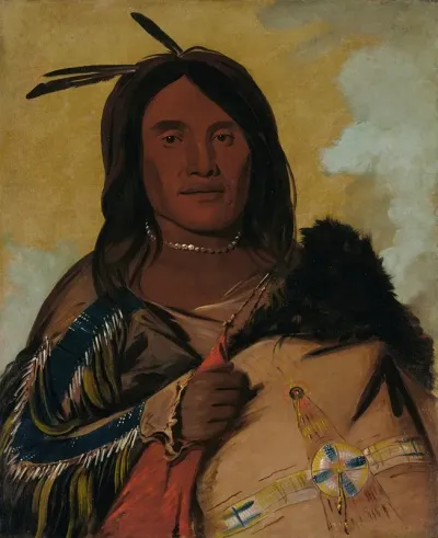 Ka Pes Ka Da Shell Man An Oglala Brave