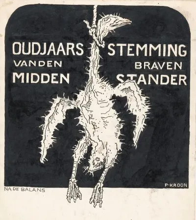 Kaalgeplukte Middenstander