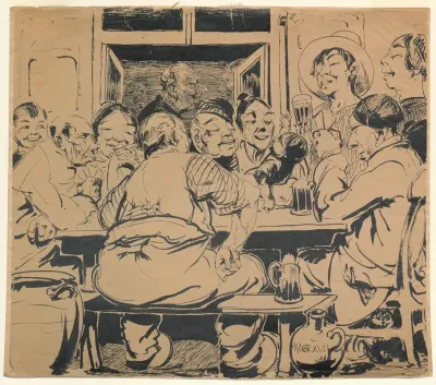 Kaartspel In De Kroeg