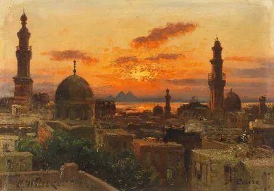 Kairo Im Abendlicht