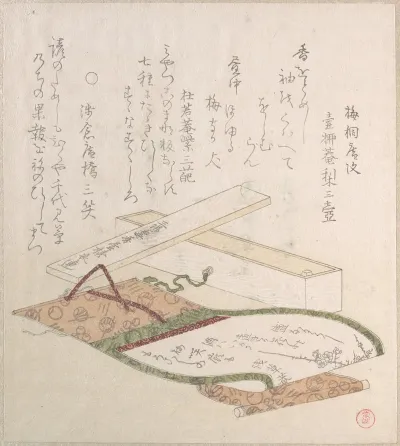 Kakemono And Its Box