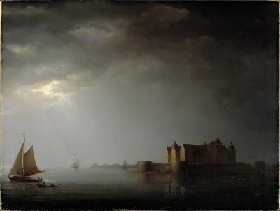Kalmar Castle By Moonlight
