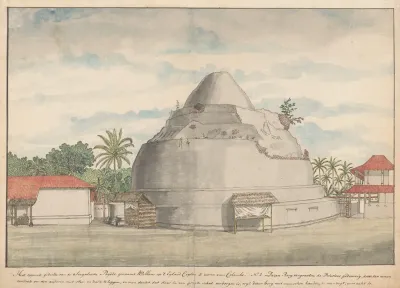 Kalyani Stupa Op Ceylon