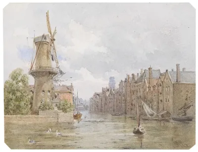 Kanal In Rotterdam 2