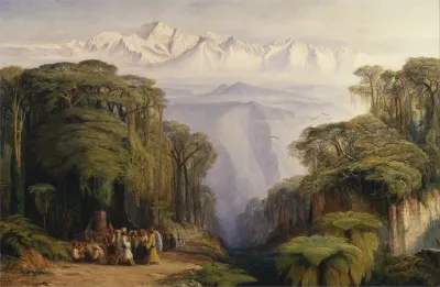 Kangchenjunga From Darjeeling
