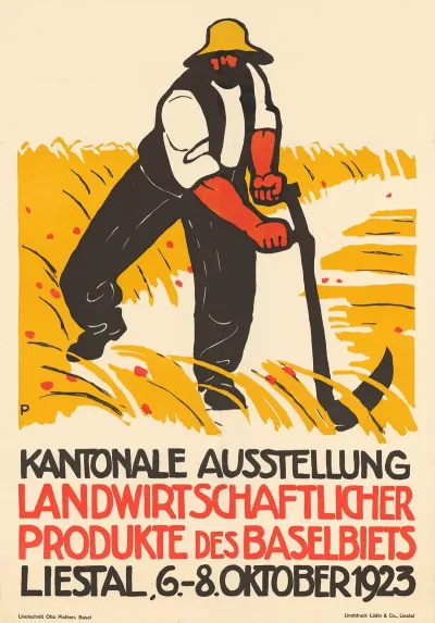 Kantonale Ausstellung Landwirtschaftlicher Produkte Des Baselbiets Liestal 6 8 Oktober 1923