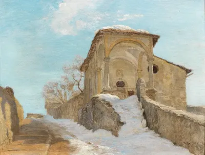 Kapelle Im Winter