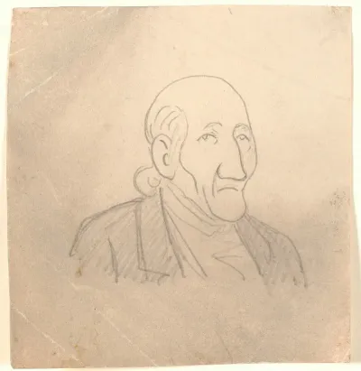 Karikeret Oldingeportraet