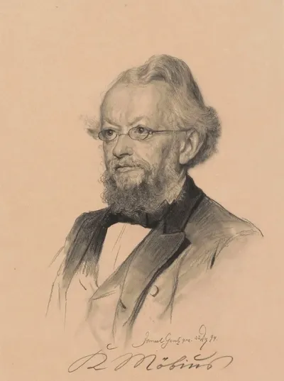 Karl August Mobius Director Of The Museum Of Zoology In Berlin