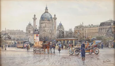 Karlsplatz In Wien