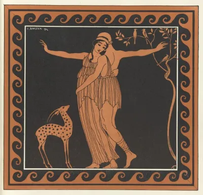 Karsavina And Nijinsky In Daphnis And Chloe