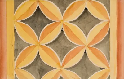 Karton Do Polichromii Kosciola Mariackiego Fryz O Motywach Geometrycznych