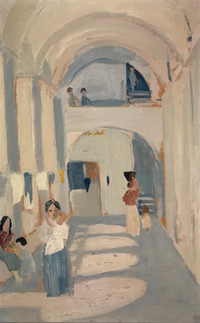 Kasbah Zwischen 1916 1918