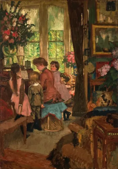 Kathleen Newton At The Piano