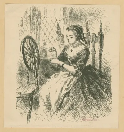 Katrina At The Spinning Wheel