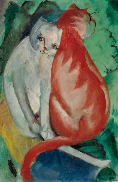 Katzen Rot Und Weis
