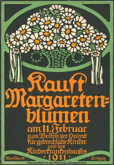 Kauft Margaretenblumen Zum Besten Des Heims Fur Gebrechliche Kinder Und Des Kinderkrankenhauses
