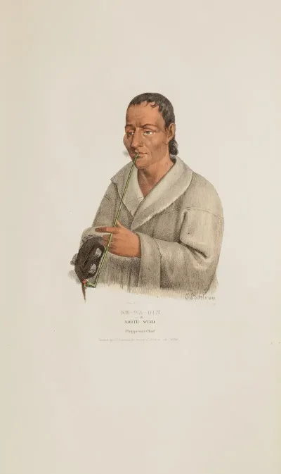 Ke Wa Din Or The North Wind A Chippeway Chief