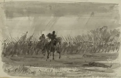 Kearney At Battle Of Williamsburg