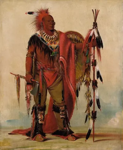 Kee O Kuk The Watchful Fox Chief Of The Tribe