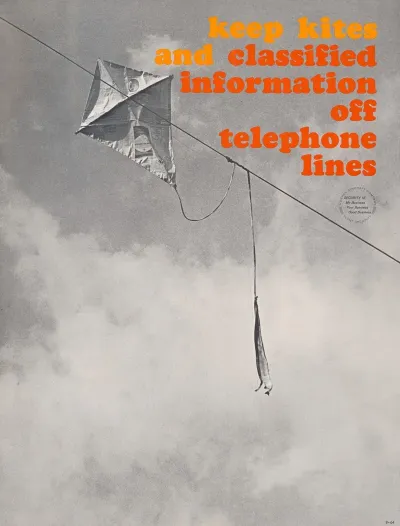 Keep Kites And Classified Information Off Telephone Lines