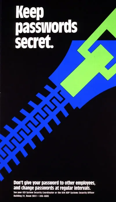 Keep Passwords Secret